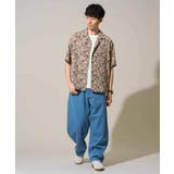 【接触冷感 イージーケア 洗濯機で洗える】ペイズリープリントゴブソデオープンカラ… | a.v.v【MEN】 | 詳細画像3