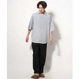 【好印象シャツ】スキッパーシャツプルオーバー 五分袖 | a.v.v【MEN】 | 詳細画像10