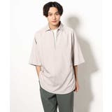 【好印象シャツ】スキッパーシャツプルオーバー 五分袖 | a.v.v【MEN】 | 詳細画像11