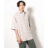 【好印象シャツ】スキッパーシャツプルオーバー 五分袖 | a.v.v【MEN】 | 詳細画像13