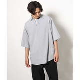 【好印象シャツ】スキッパーシャツプルオーバー 五分袖 | a.v.v【MEN】 | 詳細画像19