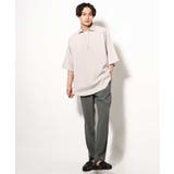 【好印象シャツ】スキッパーシャツプルオーバー 五分袖 | a.v.v【MEN】 | 詳細画像2