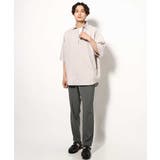 【好印象シャツ】スキッパーシャツプルオーバー 五分袖 | a.v.v【MEN】 | 詳細画像4