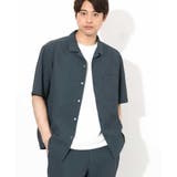 オープンカラーシャツ 5分袖リライトシリーズ1 | a.v.v【MEN】 | 詳細画像1