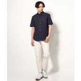【接触冷感/イージーケア】エッフェル塔刺繍オックスシャツ 半袖 | a.v.v【MEN】 | 詳細画像15