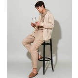 【大人上品シャツ】線画フラワーオープンカラーシャツ 5分袖 | a.v.v【MEN】 | 詳細画像3