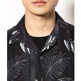 カラミストライプオープンカラーシャツ 5分袖 | a.v.v【MEN】 | 詳細画像17