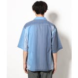 【軽くて涼しい】グラデーションプリントオープンカラーシャツ 5分袖 | a.v.v【MEN】 | 詳細画像15