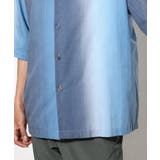 【軽くて涼しい】グラデーションプリントオープンカラーシャツ 5分袖 | a.v.v【MEN】 | 詳細画像18