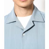 【接触冷感】フラワー刺繍オープンカラーシャツ 5分袖 | a.v.v【MEN】 | 詳細画像18