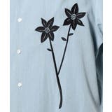 【接触冷感】フラワー刺繍オープンカラーシャツ 5分袖 | a.v.v【MEN】 | 詳細画像21