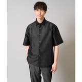 ドットジャカードワイドシルエットシャツ | a.v.v【MEN】 | 詳細画像10