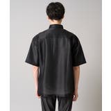 ドットジャカードワイドシルエットシャツ | a.v.v【MEN】 | 詳細画像12