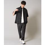 ドットジャカードワイドシルエットシャツ | a.v.v【MEN】 | 詳細画像5