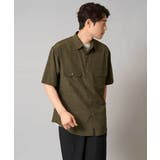 ライトウェイトメランジダブルポケットシャツ | a.v.v【MEN】 | 詳細画像19