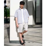 【洗濯機で洗える】カラーストライプワイドシルエットシャツ | a.v.v【MEN】 | 詳細画像2 