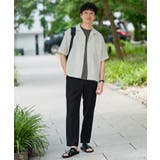 接触冷感> スラブオックスゴブソデオープンカラーシャツ 【イージーケア | a.v.v【MEN】 | 詳細画像13 
