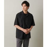 【接触冷感/速乾】セミシアーオープンカラーシャツ 半袖【洗濯機で洗える】 | a.v.v【MEN】 | 詳細画像15