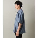 【接触冷感/速乾】セミシアーオープンカラーシャツ 半袖【洗濯機で洗える】 | a.v.v【MEN】 | 詳細画像19