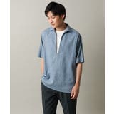 【ハリつかない涼感素材】ワッシャーVネックシャツプルオーバー | a.v.v【MEN】 | 詳細画像10