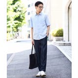 【接触冷感/速乾/イージーケア】リネン混半袖シャツ(さらリネシリーズ) | a.v.v【MEN】 | 詳細画像12
