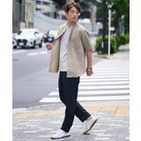 【接触冷感】バンドカラーシャツ 5分袖(セットアップ可)リライトシリーズ3 | a.v.v【MEN】 | 詳細画像2