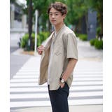 【接触冷感】バンドカラーシャツ 5分袖(セットアップ可)リライトシリーズ3 | a.v.v【MEN】 | 詳細画像20