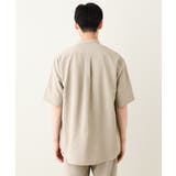 【接触冷感】バンドカラーシャツ 5分袖(セットアップ可)リライトシリーズ3 | a.v.v【MEN】 | 詳細画像24