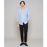 【イージーケア/速乾/毛玉になりにくい】ボタンダウンオックスシャツ | a.v.v【MEN】 | 詳細画像36 