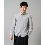 ダークグレー | 【イージーケア/速乾/毛玉になりにくい】ボタンダウンオックスシャツ | a.v.v【MEN】