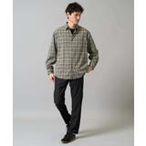 【イージーケア/洗濯機で洗える】チェックワイドシルエットシャツ | a.v.v【MEN】 | 詳細画像10