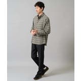 【イージーケア/洗濯機で洗える】チェックワイドシルエットシャツ | a.v.v【MEN】 | 詳細画像11