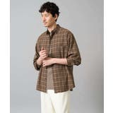 【イージーケア/洗濯機で洗える】チェックワイドシルエットシャツ | a.v.v【MEN】 | 詳細画像12