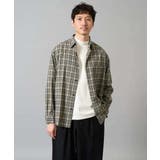 【イージーケア/洗濯機で洗える】チェックワイドシルエットシャツ | a.v.v【MEN】 | 詳細画像14