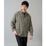 【イージーケア/洗濯機で洗える】チェックワイドシルエットシャツ | a.v.v【MEN】 | 詳細画像16