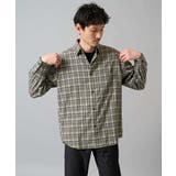 【イージーケア/洗濯機で洗える】チェックワイドシルエットシャツ | a.v.v【MEN】 | 詳細画像17