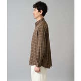 【イージーケア/洗濯機で洗える】チェックワイドシルエットシャツ | a.v.v【MEN】 | 詳細画像20