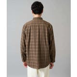 【イージーケア/洗濯機で洗える】チェックワイドシルエットシャツ | a.v.v【MEN】 | 詳細画像21