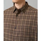 【イージーケア/洗濯機で洗える】チェックワイドシルエットシャツ | a.v.v【MEN】 | 詳細画像22