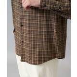 【イージーケア/洗濯機で洗える】チェックワイドシルエットシャツ | a.v.v【MEN】 | 詳細画像24