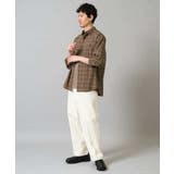 【イージーケア/洗濯機で洗える】チェックワイドシルエットシャツ | a.v.v【MEN】 | 詳細画像4