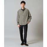 【イージーケア/洗濯機で洗える】チェックワイドシルエットシャツ | a.v.v【MEN】 | 詳細画像9