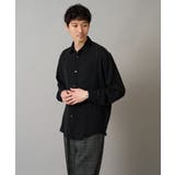 ワッシャーストレッチワイドシルエットシャツ | a.v.v【MEN】 | 詳細画像10 