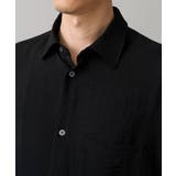 ワッシャーストレッチワイドシルエットシャツ | a.v.v【MEN】 | 詳細画像13 