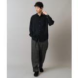 ワッシャーストレッチワイドシルエットシャツ | a.v.v【MEN】 | 詳細画像5 