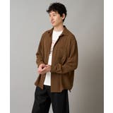 ワッシャーストレッチワイドシルエットシャツ | a.v.v【MEN】 | 詳細画像8 