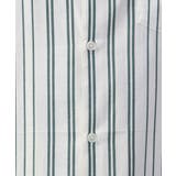 【やわらかい着心地】ランダムストライプ柄ツイルセミワイドシルエットバンドシャツ | a.v.v【MEN】 | 詳細画像36