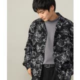 【サマ見えシャツ】ヴィンテージフラワーオープンカラーシャツ | a.v.v【MEN】 | 詳細画像1