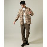 【サマ見えシャツ】ヴィンテージフラワーオープンカラーシャツ | a.v.v【MEN】 | 詳細画像12