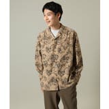 【サマ見えシャツ】ヴィンテージフラワーオープンカラーシャツ | a.v.v【MEN】 | 詳細画像14